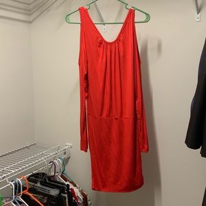 Red dress